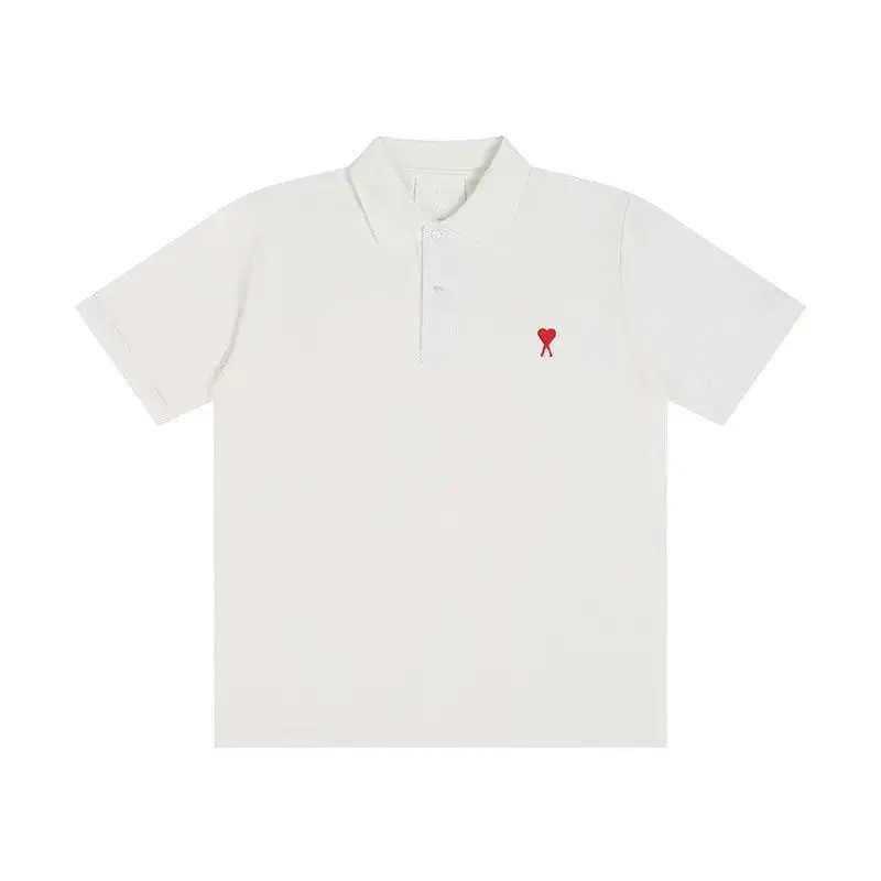 Ami Paris Polo — White -118# colorway — USFans Spreadsheet photo