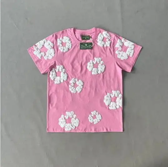Denim Tears Hoodie ( All Colorways ) — XH03 Pink/Short Sleeve/High version colorway — USFans Spreadsheet photo