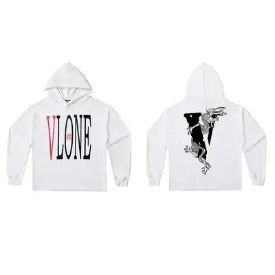 VLONE Hoodie — Vlone Chinese Dragon White colorway — Kakobuy Spreadsheet photo