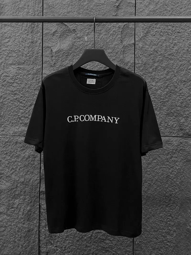 CP Company Logo T-Shirt — 9906 black colorway — Kakobuy Spreadsheet photo