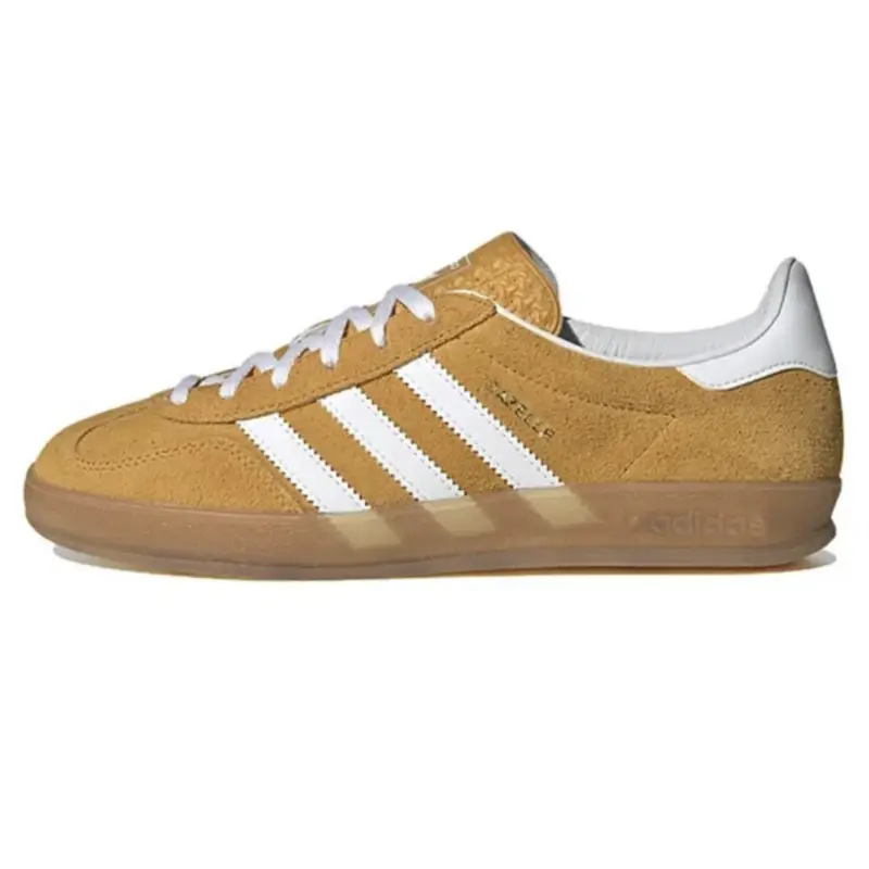 Adidas Originals Gazelle Indoor — Yellow and white HQ8716 colorway — Kakobuy Spreadsheet photo