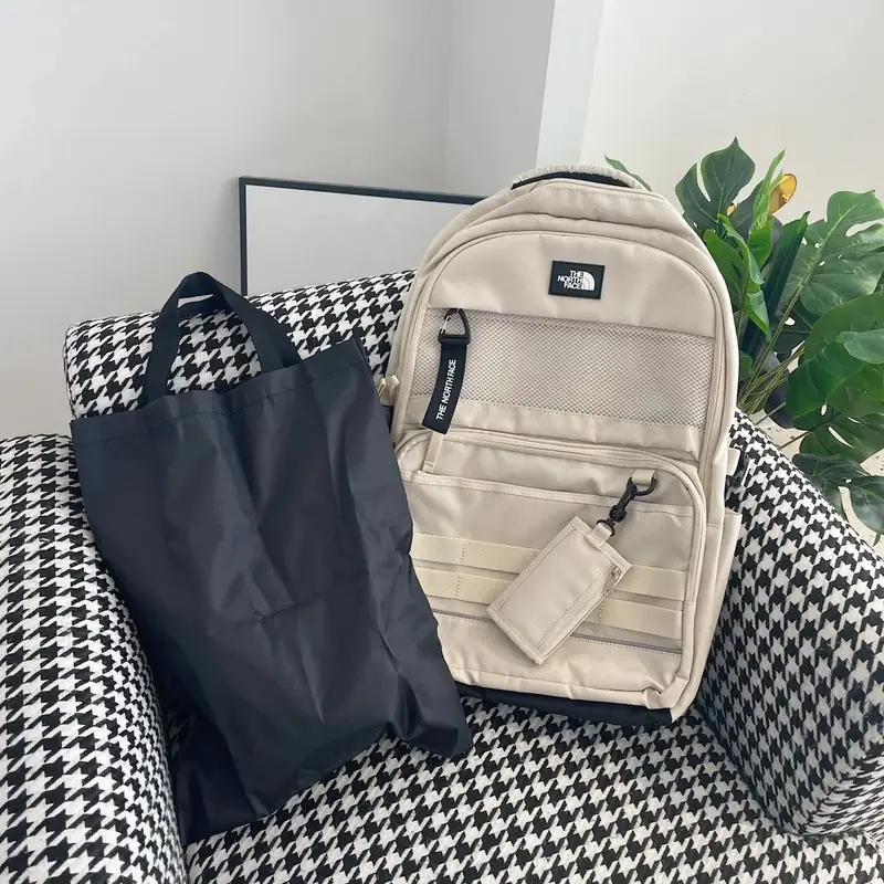 TNF Jacket Backpack — 2302 cream white colorway — USFans Spreadsheet photo