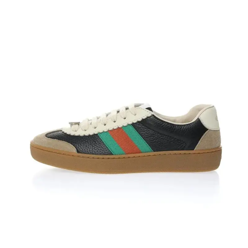 Gucci G74 Web Shoes — Black Brown Green Red Raw Rubber Base 52 colorway — USFans Spreadsheet photo