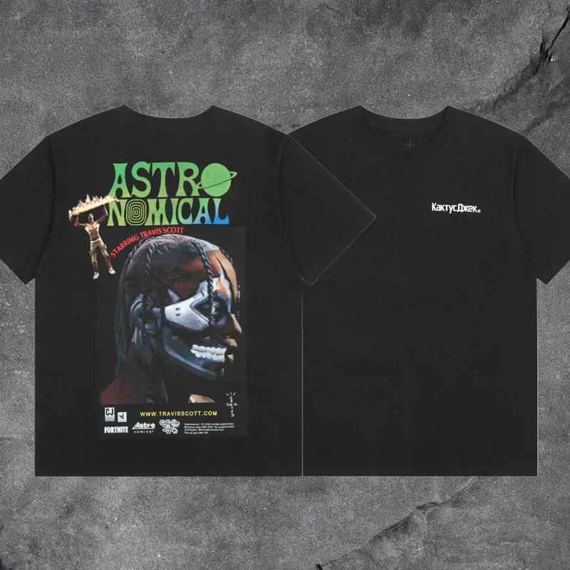 Travis Scott Tee 69cw — Black 3142 colorway — Kakobuy Spreadsheet photo