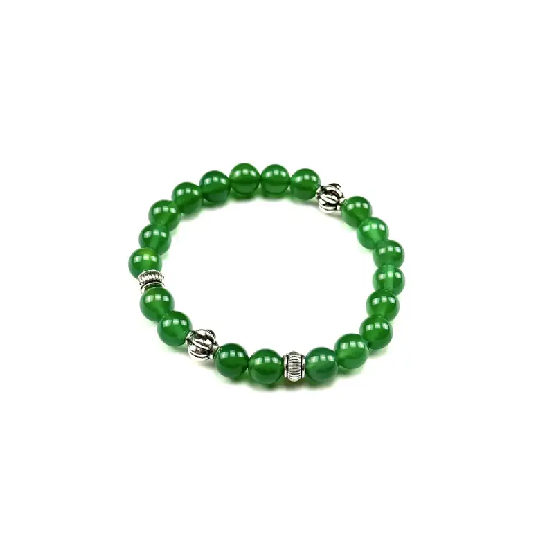 Chrome Hearts Beat Bracelet — Green agate colorway — USFans Spreadsheet photo
