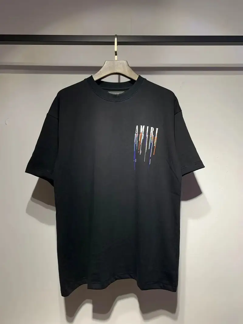 Amiri T-Shirts — 656 black colorway — USFans Spreadsheet photo