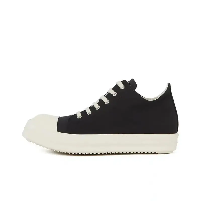 Rick Owens Vans Sneakers Denim — Black Canvas Mob colorway — USFans Spreadsheet photo