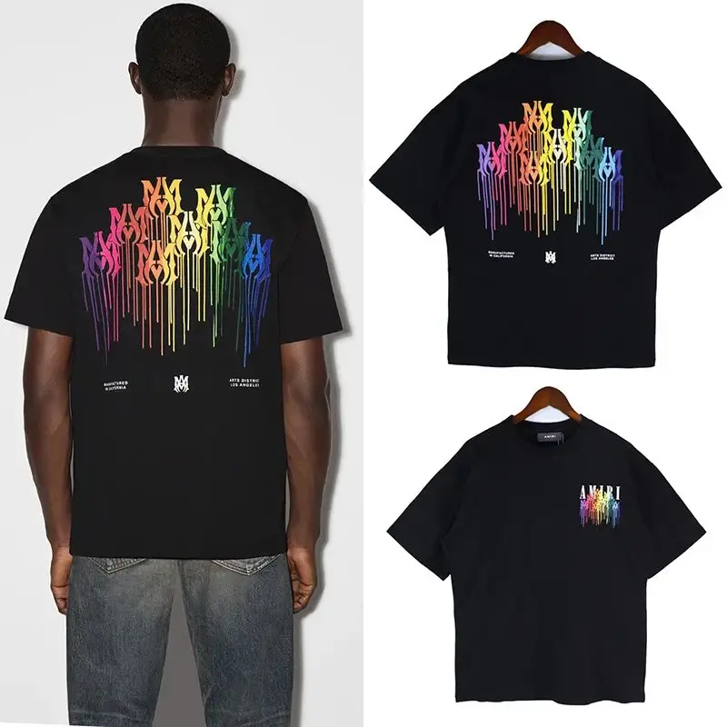 Amiri T-Shirts — 2155 black colorway — USFans Spreadsheet photo