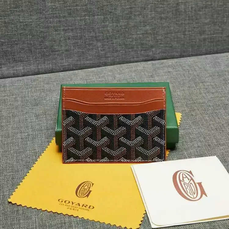 Goyard Wallet — Style 1 black with yellow colorway — USFans Spreadsheet photo