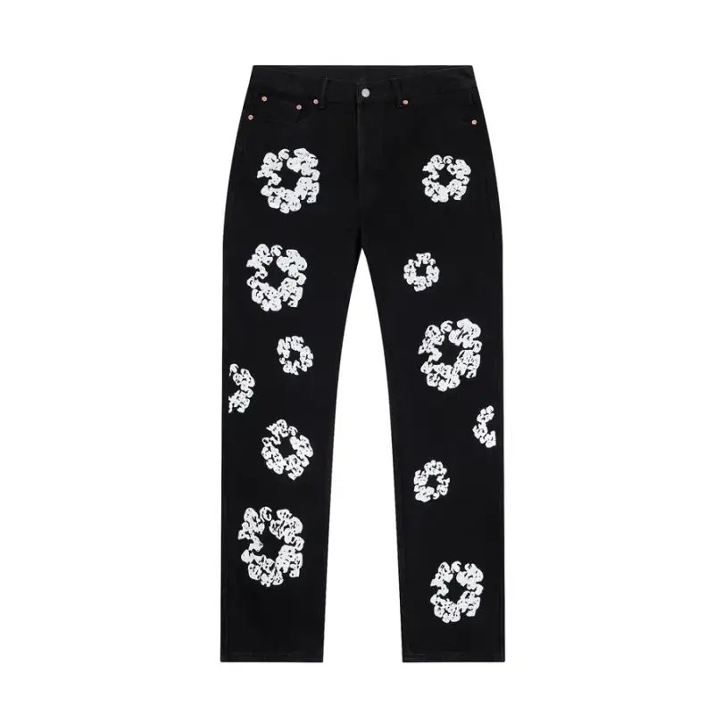 Denim Tears jeans — D107 Black colorway — USFans Spreadsheet photo