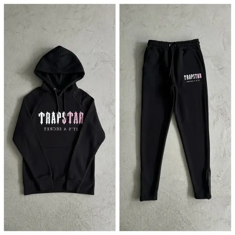 Trapstar Hoodie Set — Pink White Label colorway — USFans Spreadsheet photo