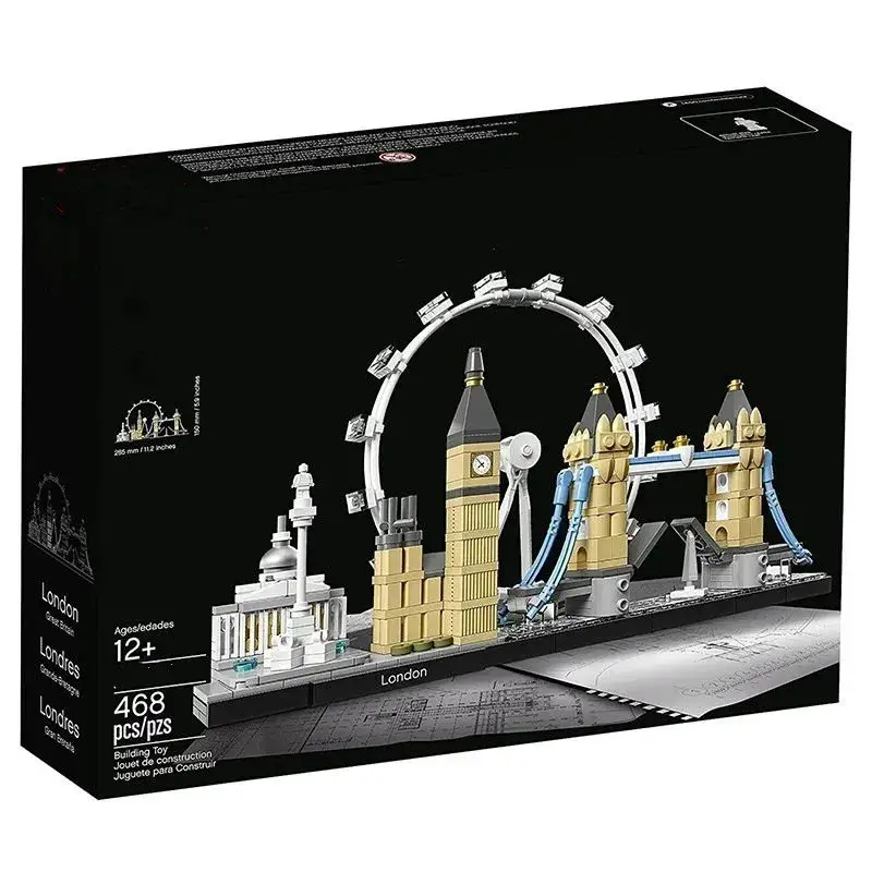 LEGO Pyramid — The London Skyline colorway — USFans Spreadsheet photo