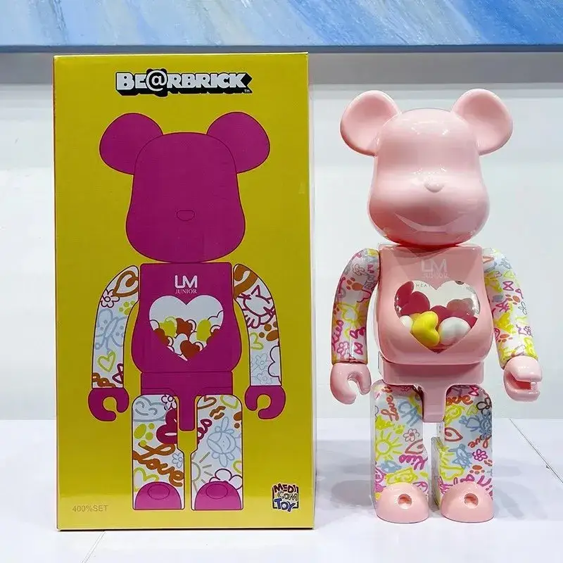 Bearbrick 400% — um pink colorway — USFans Spreadsheet photo