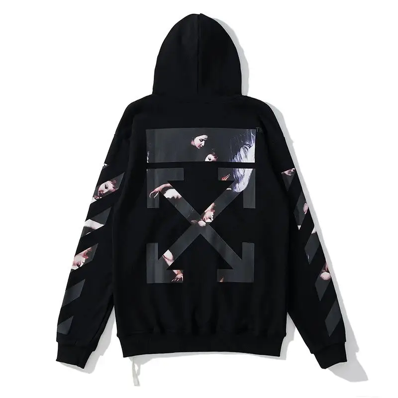 Off-White Hoodies — 837# black terry colorway — Kakobuy Spreadsheet photo