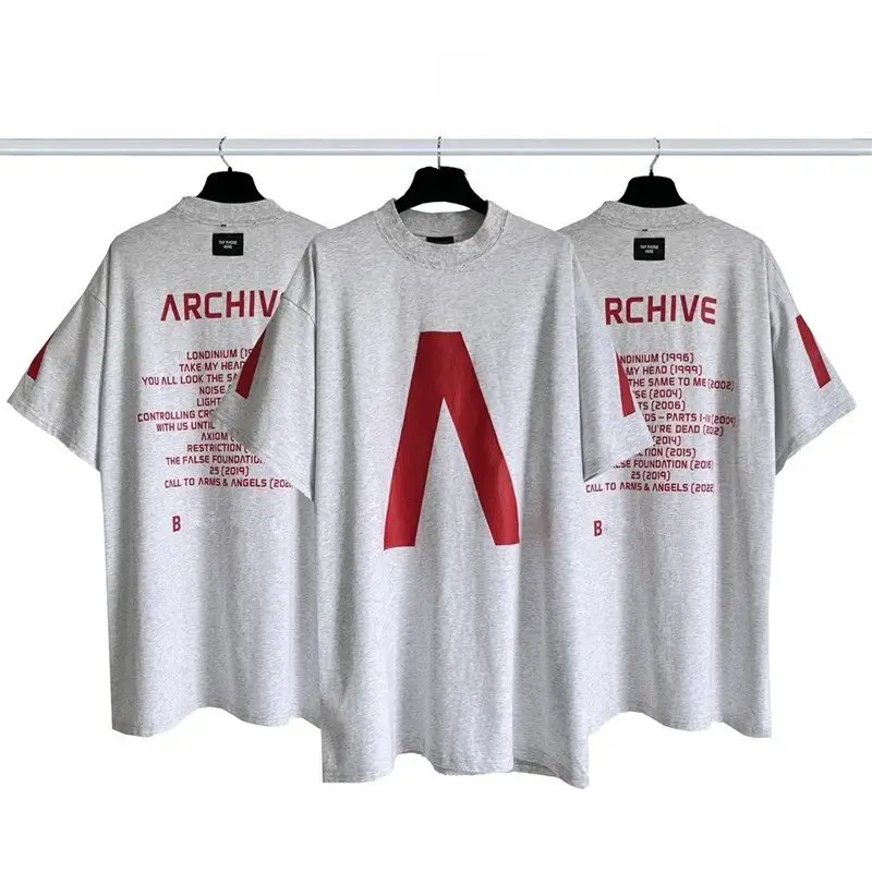 Balenciaga Tees — Music Limited Short Sleeve Oatmeal colorway — USFans Spreadsheet photo