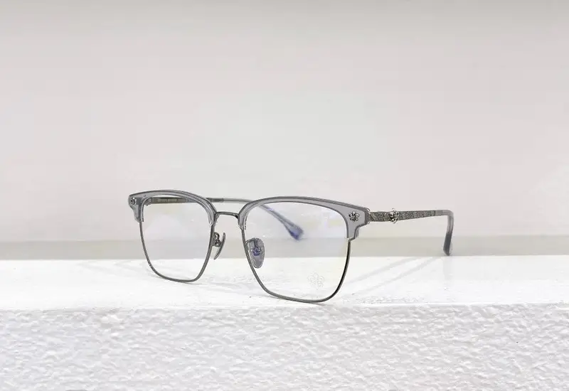 Chrome Hearts Sunglasses — through gray silver colorway — USFans Spreadsheet photo