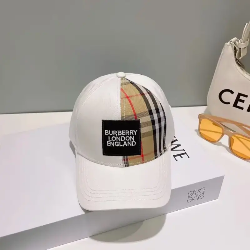 Burberry Cap — 02 White colorway — USFans Spreadsheet photo