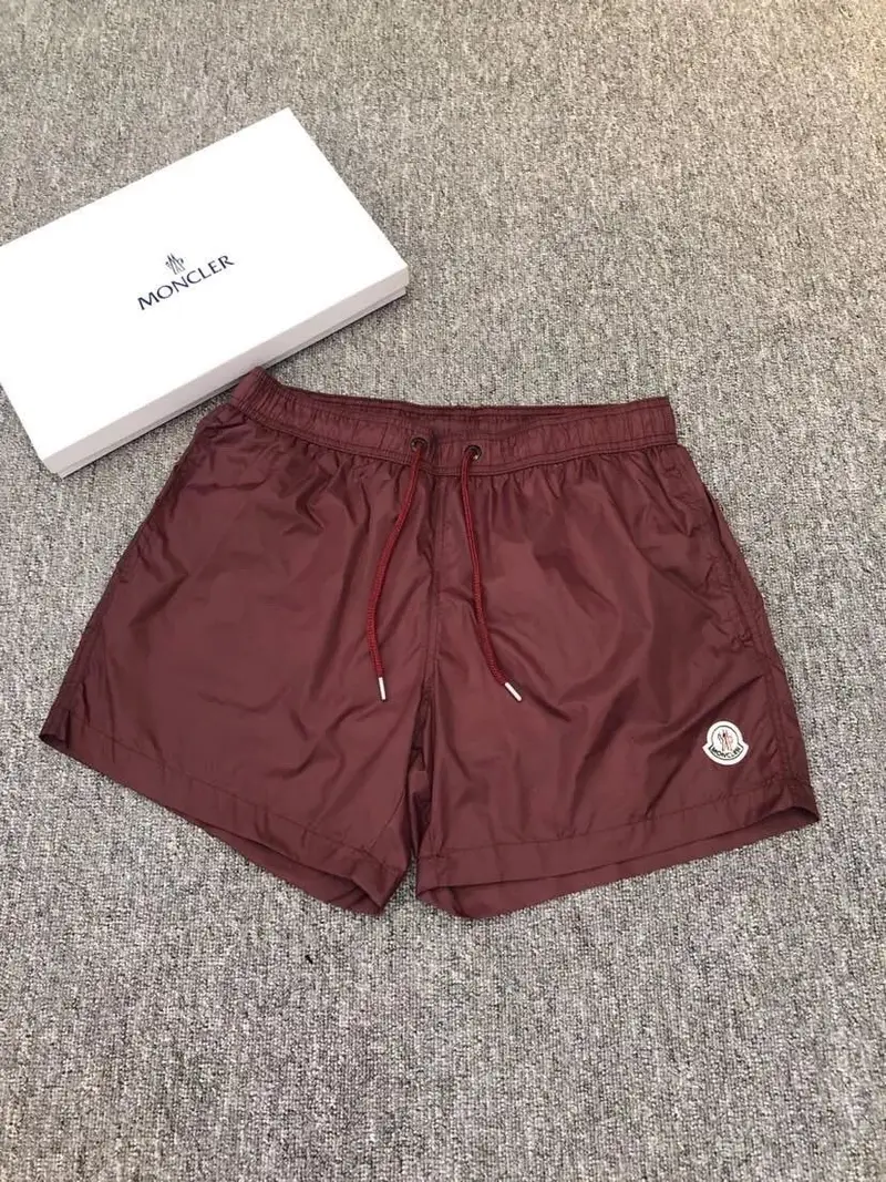 Moncler Shorts — claret colorway — USFans Spreadsheet photo
