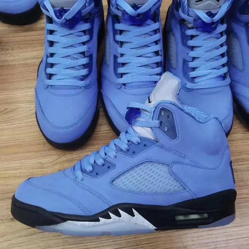 Jordan 5 UNC Shoes — Dark Blue colorway — USFans Spreadsheet photo