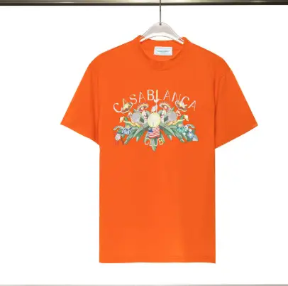 Casablanca Tee — 8166 Orange colorway — USFans Spreadsheet photo