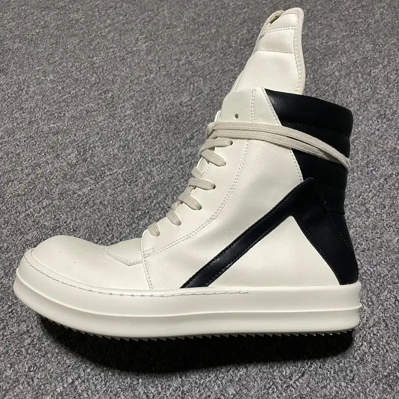 Rick Owens Shoes — RO Main Line White colorway — Kakobuy Spreadsheet photo