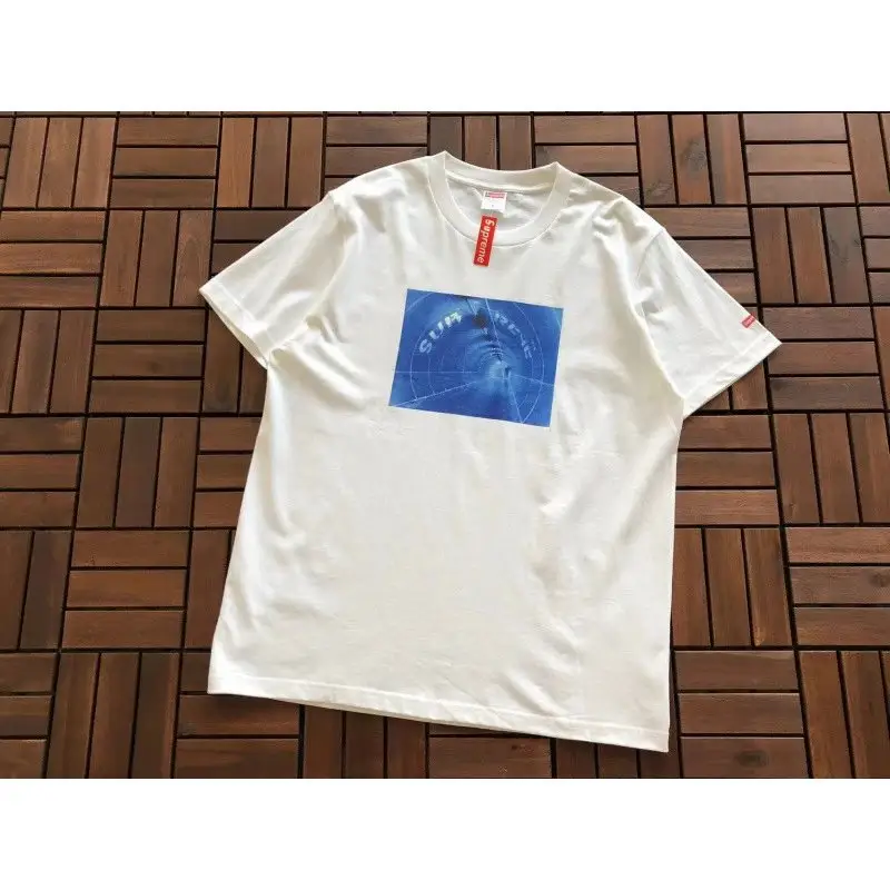 Supreme X Ducati T-Shirt — B374 Time Tunnel White colorway — USFans Spreadsheet photo