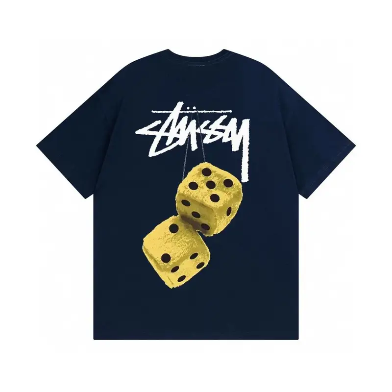 Stussy Tees — 851 navy blue colorway — USFans Spreadsheet photo