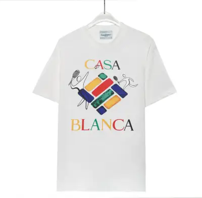 Casablanca Tee — 8182 white colorway — USFans Spreadsheet photo