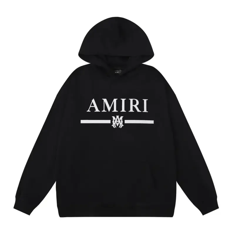 Amiri Paint Splatter Hoodie — 871 black colorway — USFans Spreadsheet photo