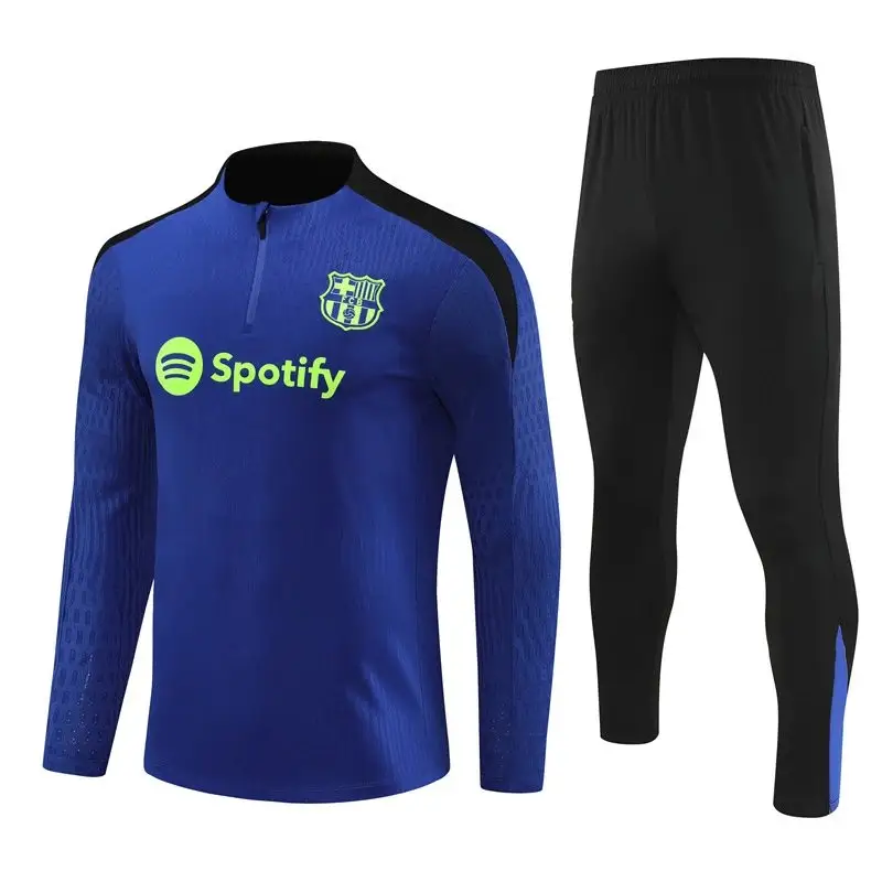 Barcelona Tracksuit — 2425 Barcelona color blue [player versio colorway — USFans Spreadsheet photo