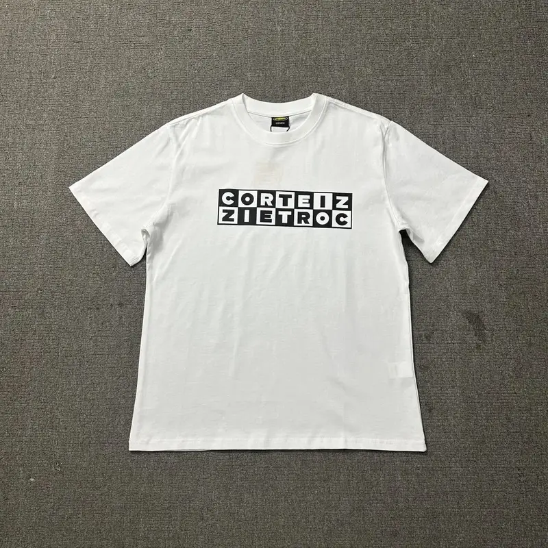 Corteiz Tee — 3255 white colorway — USFans Spreadsheet photo
