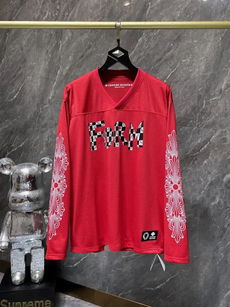 Chrome Hearts Mesh Jersey — red colorway — USFans Spreadsheet photo