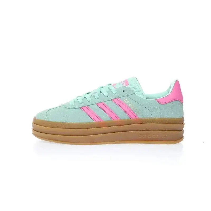 Adidas Originals Gazelle Bold — Mint Green Powder HO6125 colorway — Kakobuy Spreadsheet photo