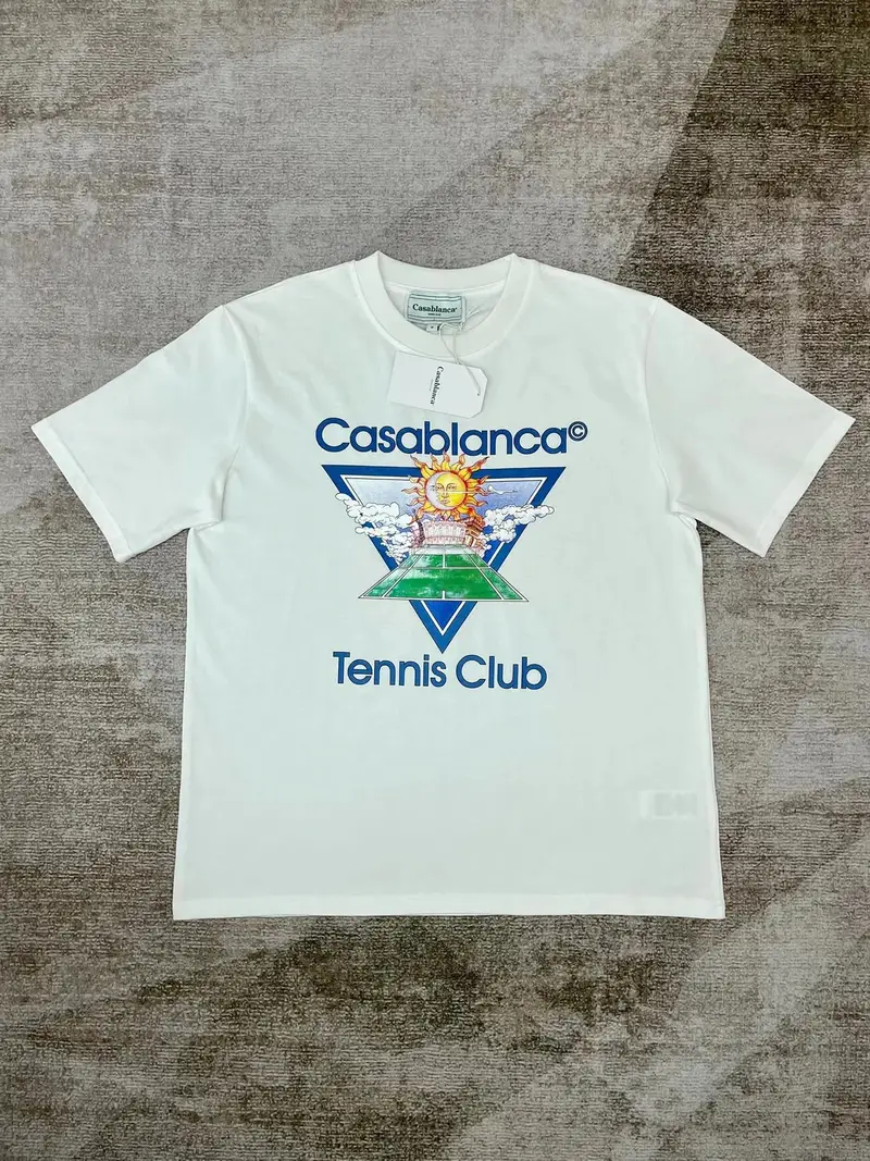 Casablanca T-Shirt — White 21 colorway — USFans Spreadsheet photo