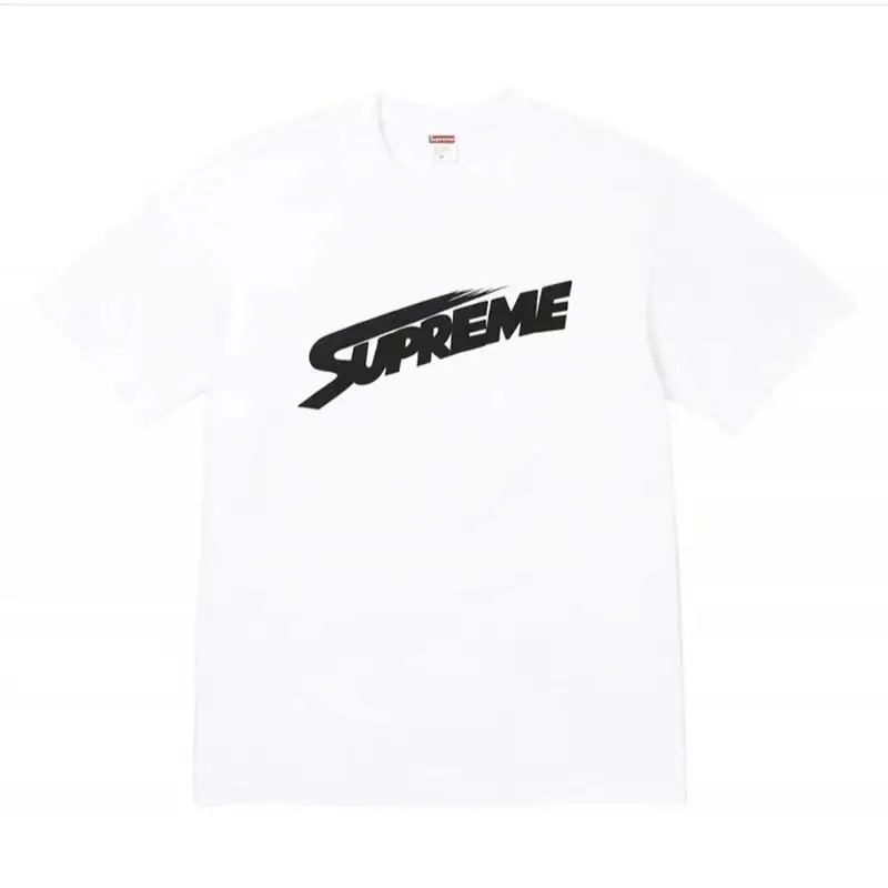 Supreme T-Shirts Cross-Logo — B358 Street Fighter White colorway — Kakobuy Spreadsheet photo