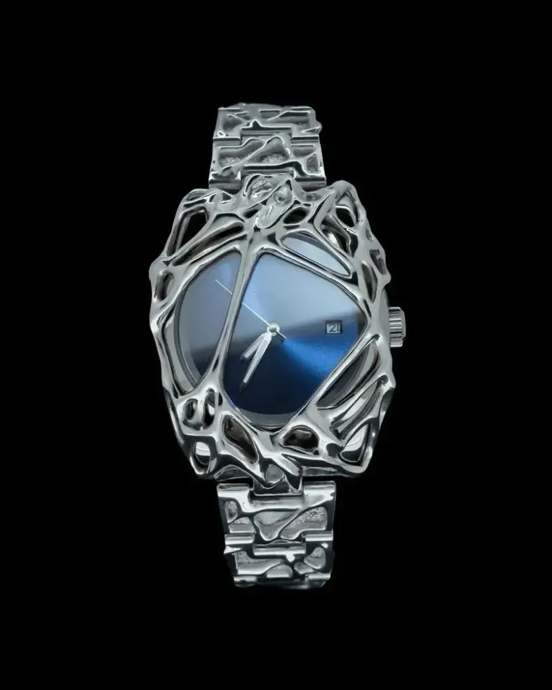 Kiosk Watch — Deep Blue [Send Sterling Silver Cuban Br colorway — USFans Spreadsheet photo