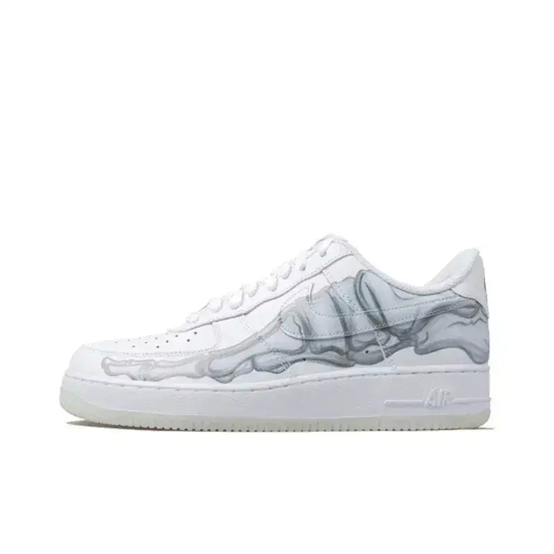 Air Force 1 Skeleton White — white colorway — USFans Spreadsheet photo