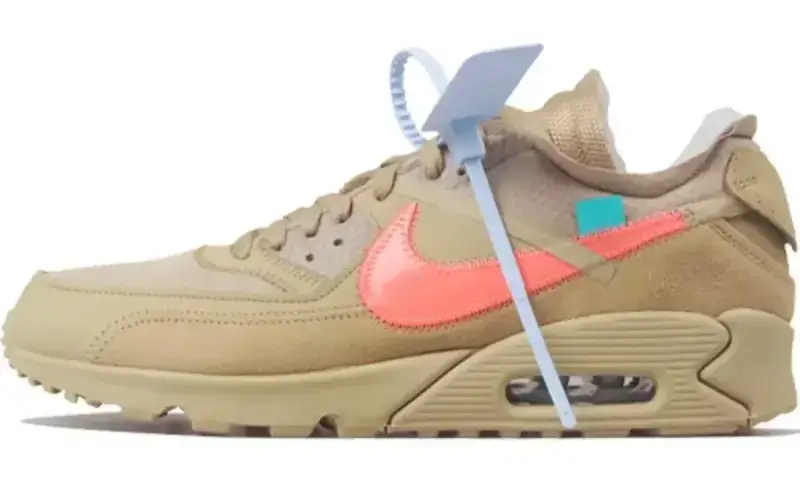 Nike Blazer Mid Off-White — MAX 90 Desert Yellow colorway — USFans Spreadsheet photo
