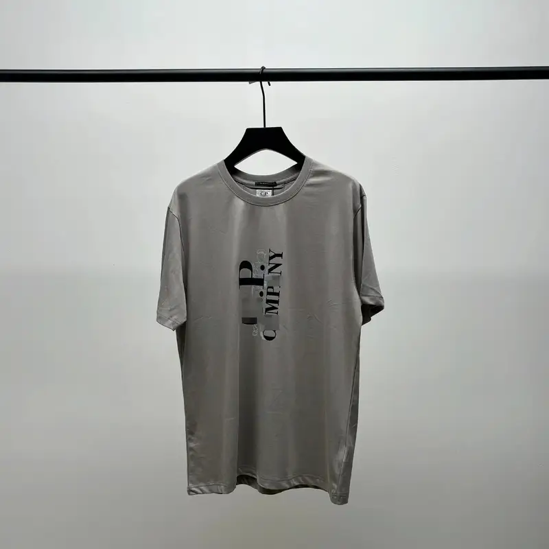CP Company Logo T-Shirt — 9010 gray colorway — Kakobuy Spreadsheet photo