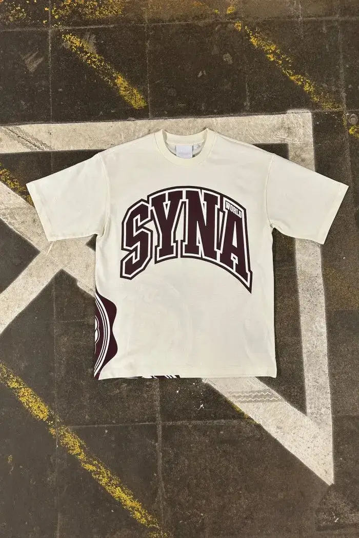 syna world Tees — SYTX33 White colorway — USFans Spreadsheet photo