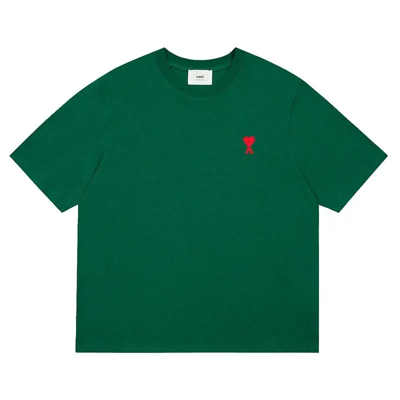 Ami Paris Tees with Small Logo — green colorway — USFans Spreadsheet photo