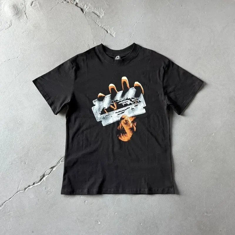 Corteiz T-Shirt — black colorway — USFans Spreadsheet photo