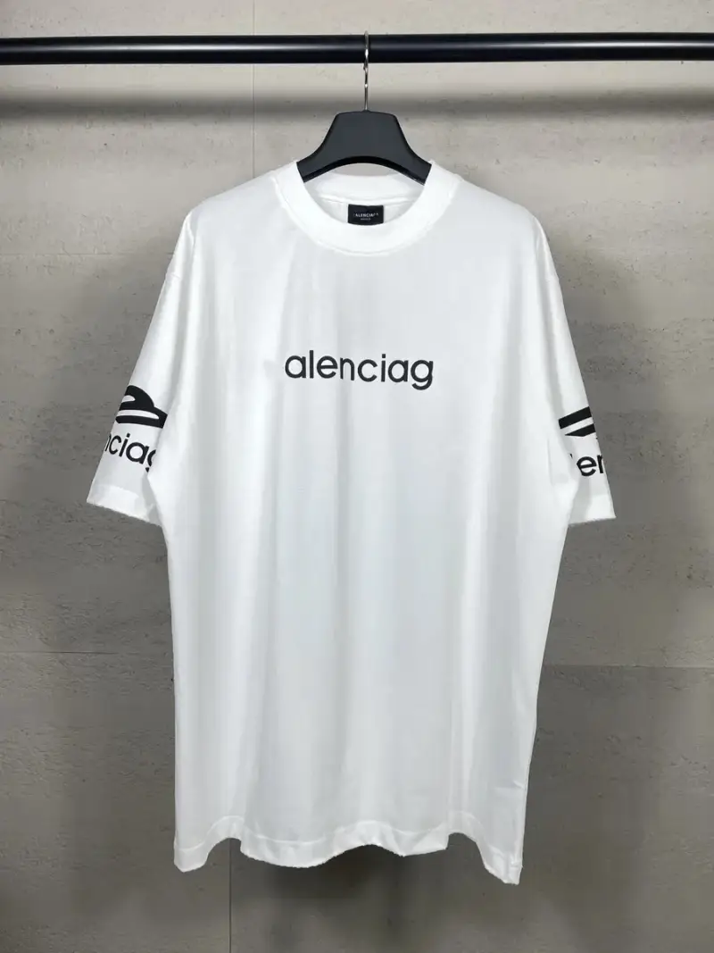 Balenciaga Sporty T-Shirt — white colorway — USFans Spreadsheet photo