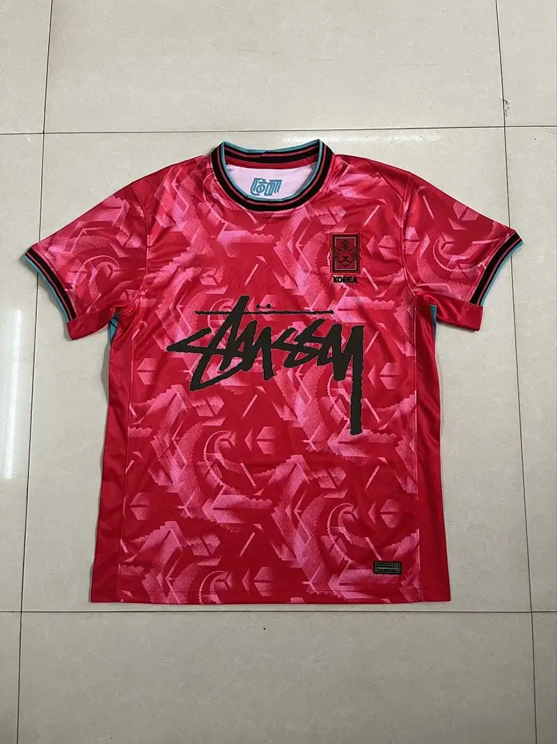 Stussy Jerseys — 2425 South Korea home with letters colorway — USFans Spreadsheet photo