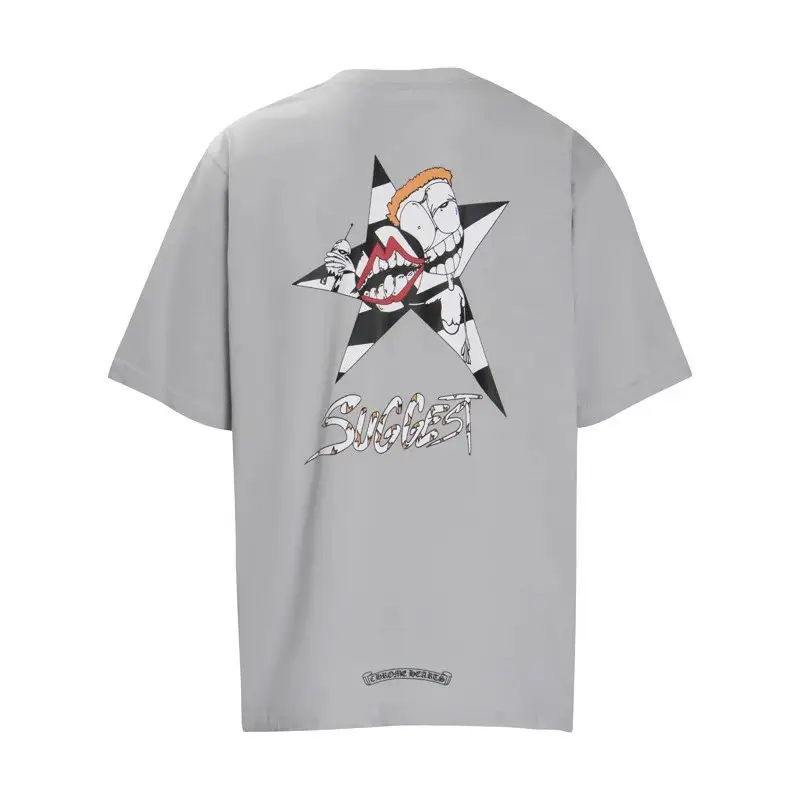 Chrome Hearts Tee — 6018 light gray colorway — USFans Spreadsheet photo