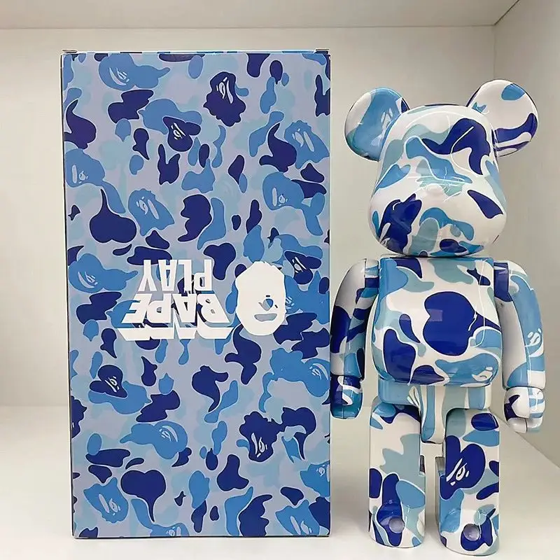 Bearbrick 400% — Bape Blue colorway — USFans Spreadsheet photo