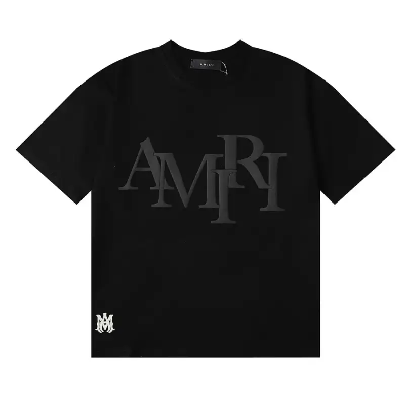 Amiri T-Shirts — black colorway — USFans Spreadsheet photo