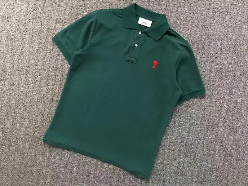 Ami Paris Polo — Green CY116 colorway — USFans Spreadsheet photo