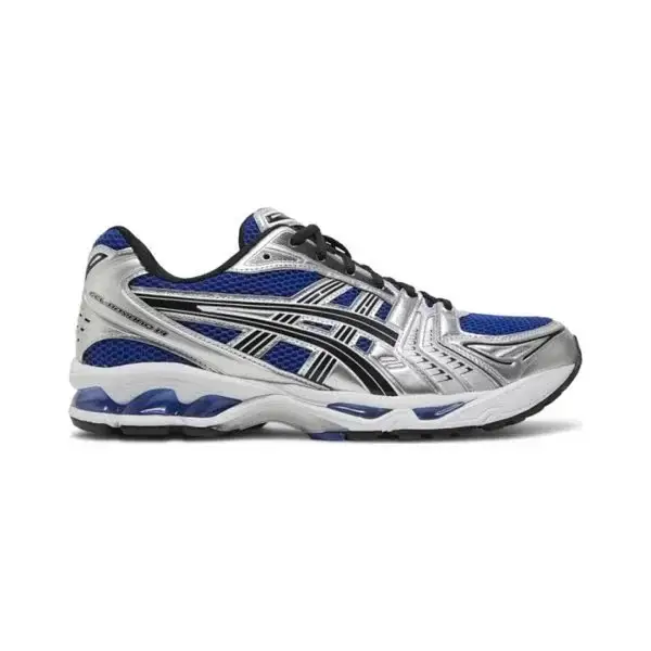 Pink Asics Gel Kayano 14 — MonacoBlueSilver colorway — Kakobuy Spreadsheet photo