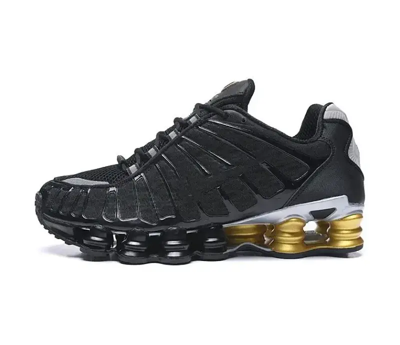 Nike Shox All White — TL Black Gold colorway — USFans Spreadsheet photo